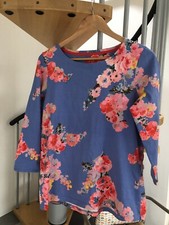 Joules Womens Ladies Size 14 Floral Sweatshirt