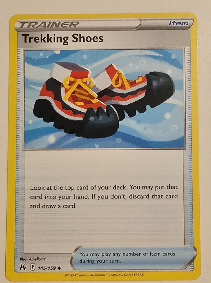 trekking shoes pokemon card value Pokémon Trainer Trekking Shoe's 145