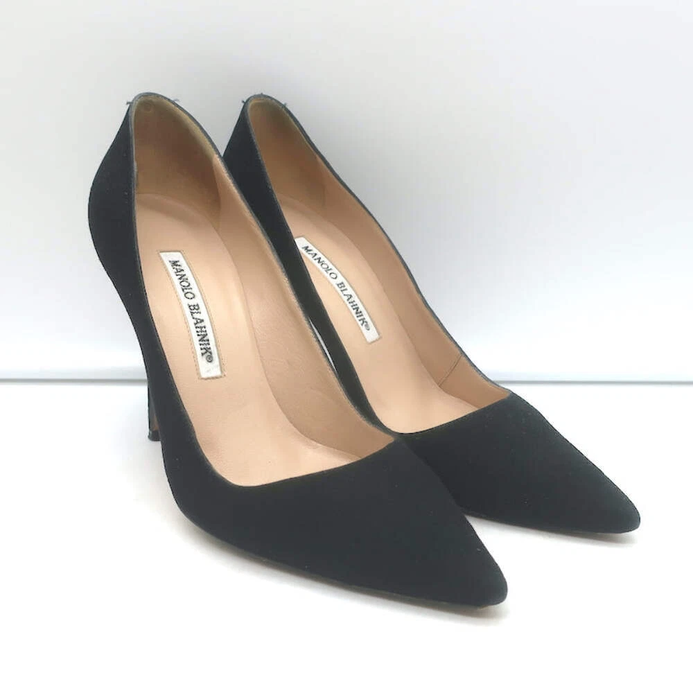 Manolo Blahnik BB Suede Heels for Women for sale | eBay
