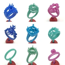 Royal Mystic Ring Design | Rings Wax Pattern Mold Jewelry Supplies | WRB311