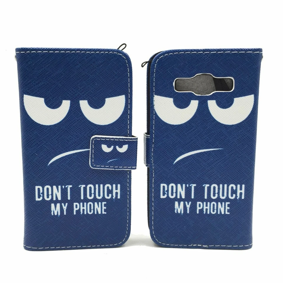 Funda de Teléfono para Samsung Galaxy A3 (2015) Funda Cartera 360 Azul Foto 3 de 4