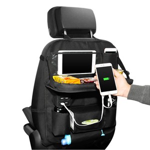 car seat organizer with tray