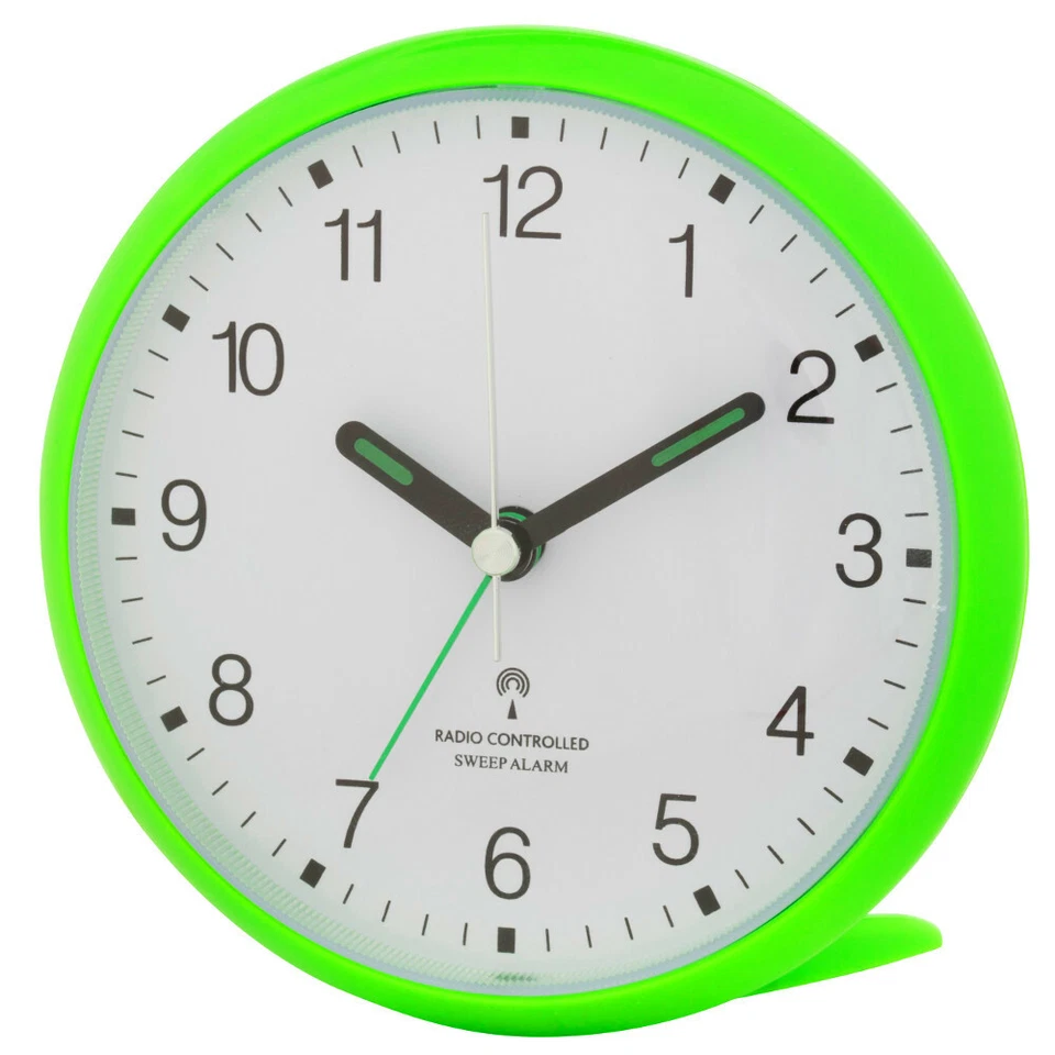 TFA Dostmann 60.1506 analoger Funkwecker lautlos Sweep-Uhrwerk Reisewecker - Bild 2 von 4