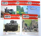 Airfix Vintage 1972 Monthly Magazines Set of 5 Vintage Rare Model Booklet UK