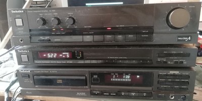 Lettore Cd Technics Sl P277a Amplificatore Su 600 Sintetizzatore Radio St 600 Ebay