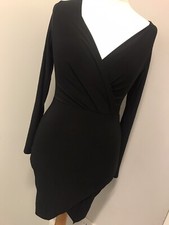 Missguided Black Dress Size 10