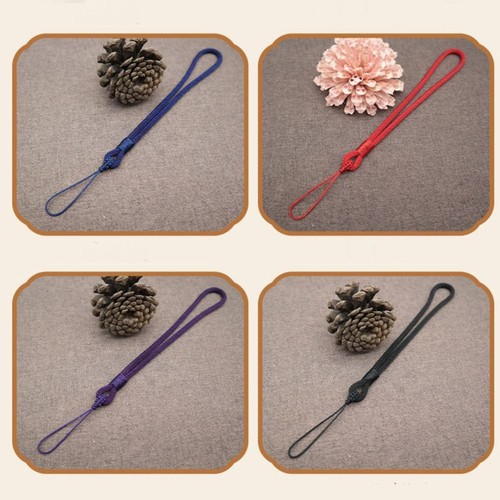 Simple Braided Rope Phone Lanyard Phone Case Keychain Phone Accessories - Photo 5 sur 14