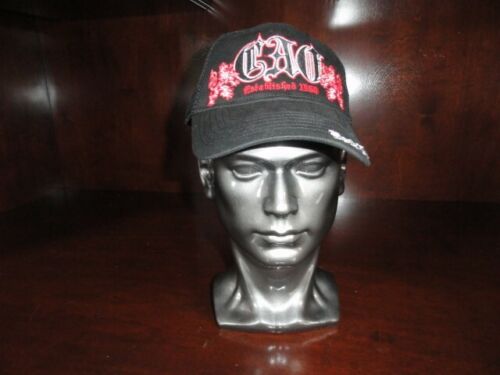 CAO Rock N&#039; Rolled Black Embroidered Baseball Cap New