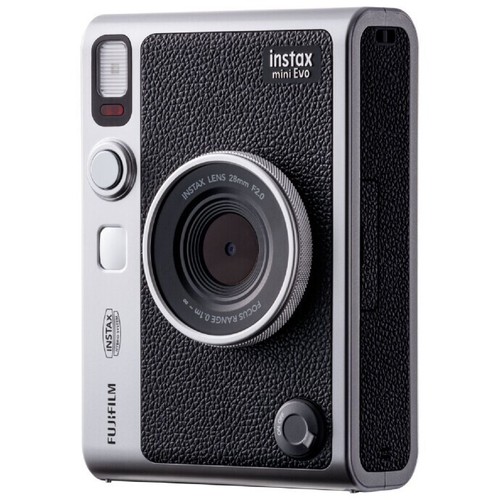 Fujifilm Instax Mini Evo Hybrid Instant Camera (Black)