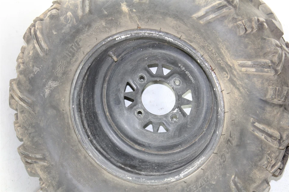 2000 Arctic Cat 500 4x4 Manual Rear Wheel Set Rims - Image 3 of 4