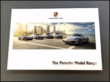 2017 Porsche 110-page Brochure Catalog 911 Turbo Boxster 718 2016 Cayman Gt3 Rs