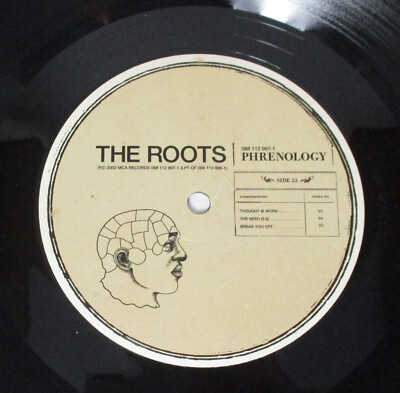 The Roots Phrenology 2LP レコード THE ROOTS - PHRENOLOGY ( 2 x LP ) Vinyl First US Press 2002 VG+ | eBay
