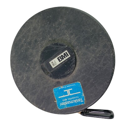 Vintage West German BMI 20 Meter Wind In Tape Measure