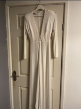 White Long Sleeve House Of CB Jumpsuit
