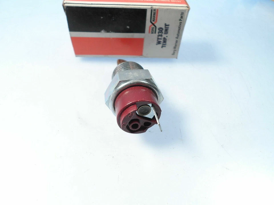 Interruptor de temperatura do líquido de arrefecimento do motor compatível com Chevy Corvair Nova & Buick Skylark Special WT330 - Imagem 2 de 2