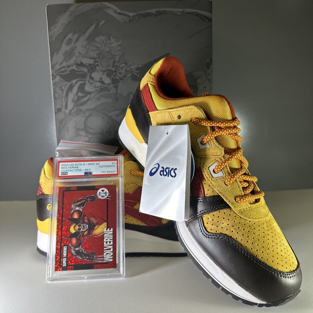 kith x-men card ウルヴァリン カード アシックス asics