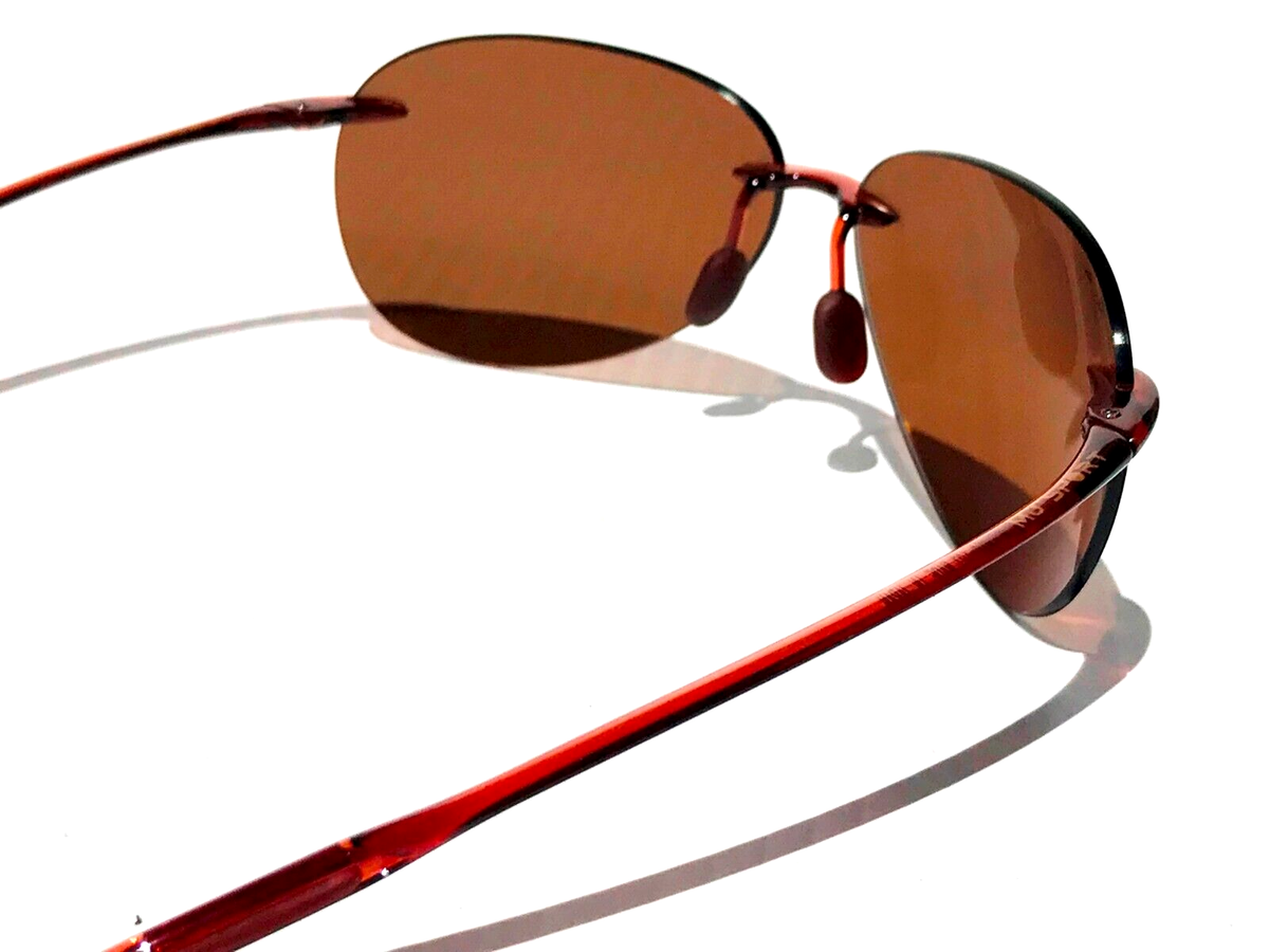 NEW Maui Jim SUGAR BEACH Rootbeer POLARIZED HCL Bronze Lens