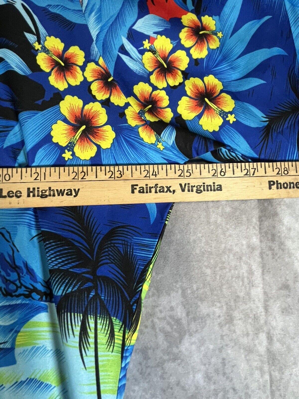 La Leela Men’s Hawaiian Shirt Size XL - image 2