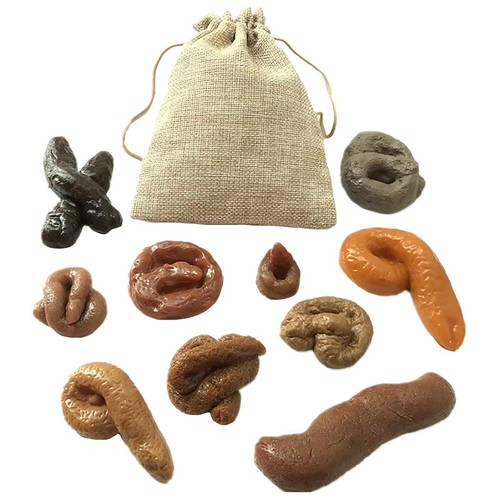 10PCS Fake Poop Gag Joke Prank Crap Dog Poo Realistic Gift Funny Party Toy Trick - Picture 2 of 12