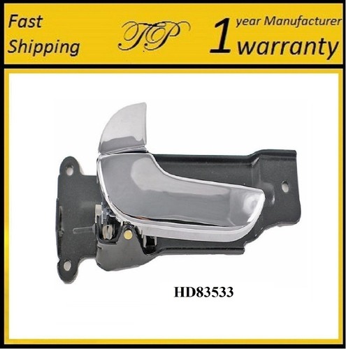 Replacement Exterior Door Handle For 2002-2005 Kia Sedona Front Left Driver Chrome Lever With Primed Bezel