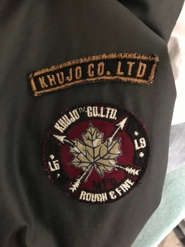 Dark Olive Khujo Jacket – Perfect Blend of Style and Warmth Sz M - Picture 7 of 13