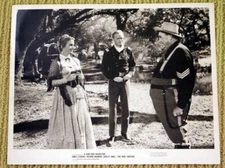 TWO RODE TOGETHER original 8x10 RICHARD WIDMARK photo SHIRLEY JONES Andy Devine