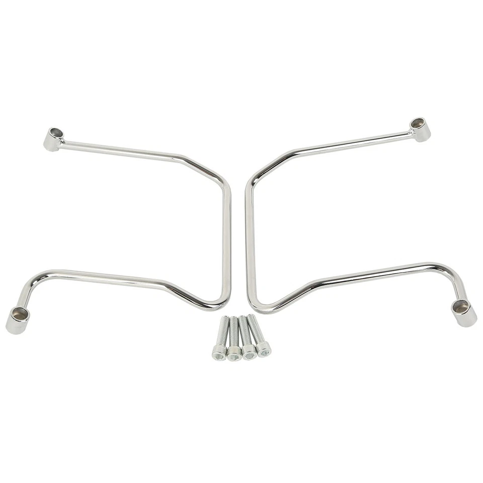 Soportes de protección para alforja aptos para Harley Dyna Fat Bob Wide Glide 06-17 Foto 3 de 4