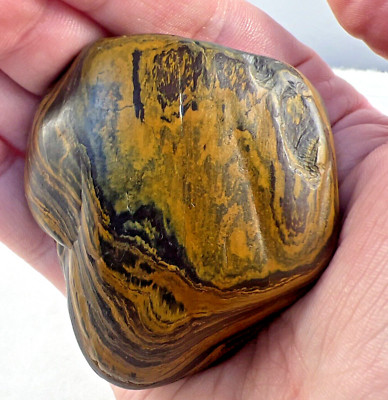 * WYOMING Banded Iron Formation Tiger Ironstone GENESIS SEER STONE Magnetic Rock