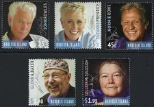 2015 Norfolk Island SG#1242/46 Christmas in July Festival set of 5 Mint MUH MNH