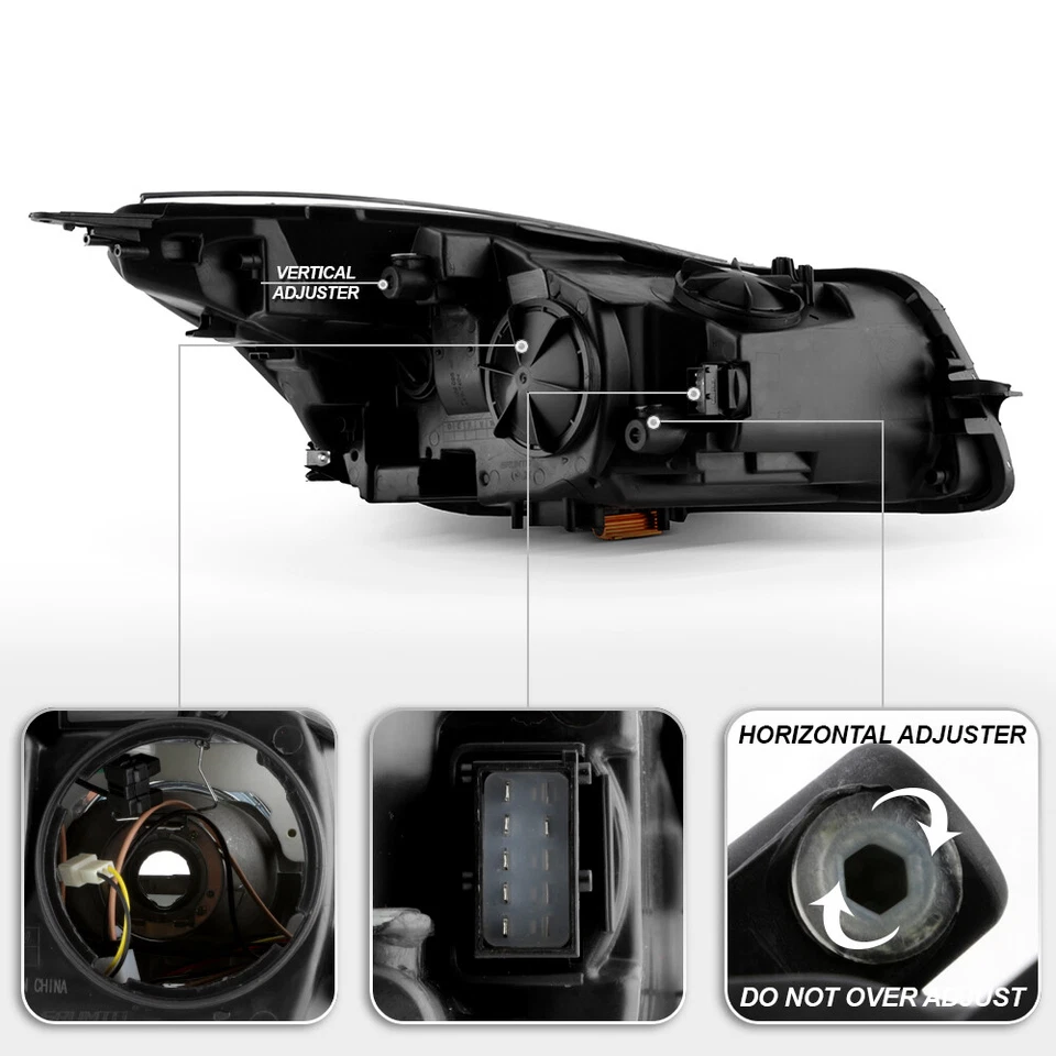 Faros proyectores Buick Regal 2011-2013 con luces de circulación LED DRL lámparas 11-13 Foto 4 de 4