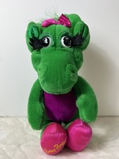 Vtg 1992 Baby Bop Barney  Friends Plush Stuffed Dinosaur Triceratops Lyons 13  