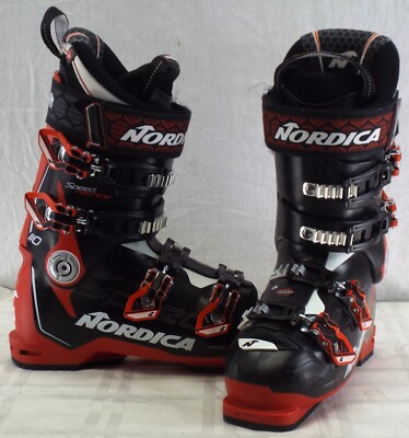 Nordica Speed Machine 110 Used Men's Ski Boots Size 25/25.5