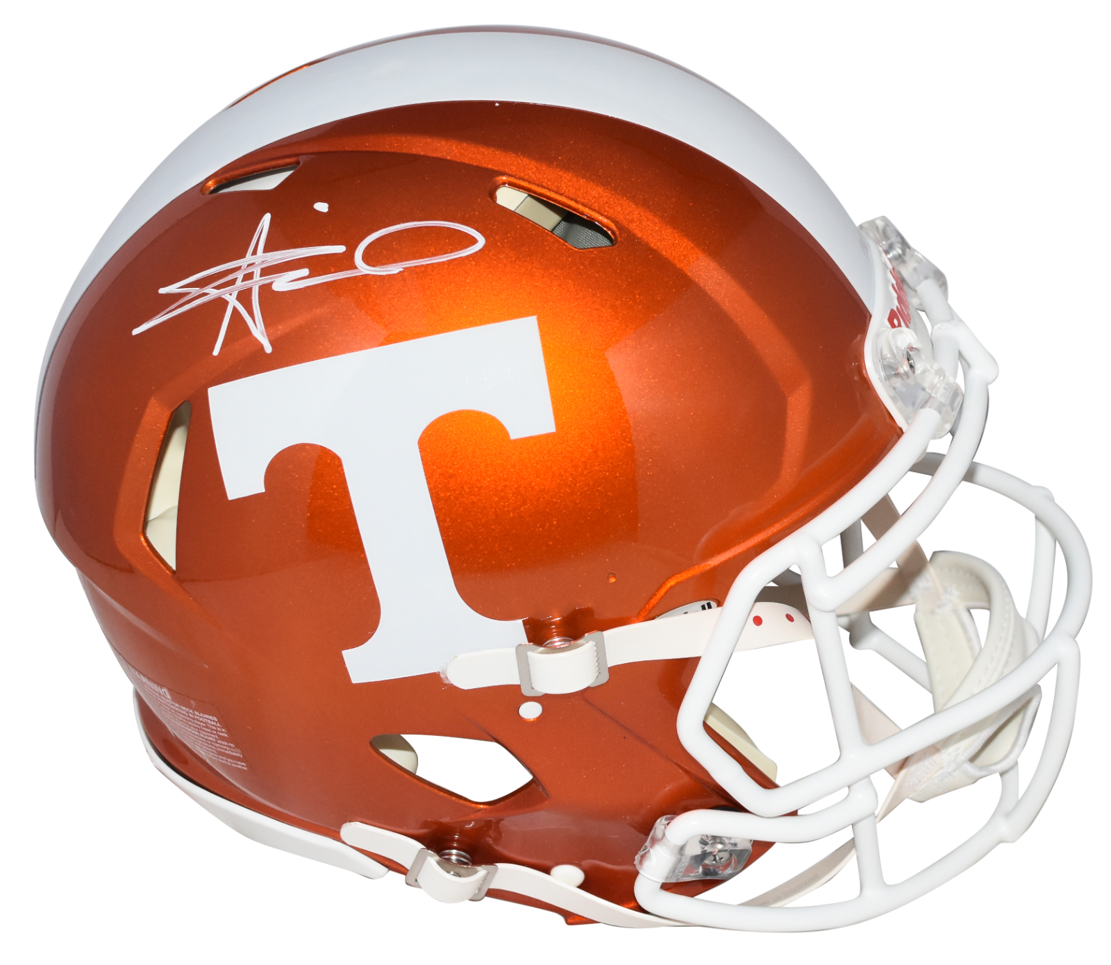 Alvin Kamara Autographed Signed Tennessee Volunteers AUTHENTIC FLASH HELMET BECKETT 