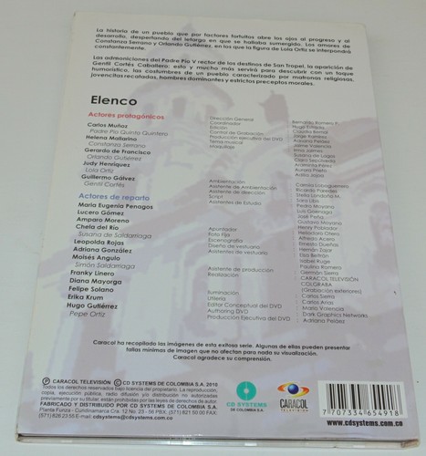 SAN TROPEL CARLOS MUÑOZ NOVELA COLOMBIANA DVDX10 ORIGINAL COLOMBIA 2010 - 第 4/4 張圖片