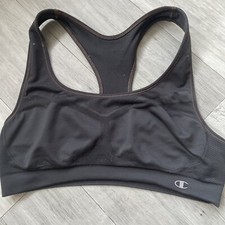 champion sports black bra size M