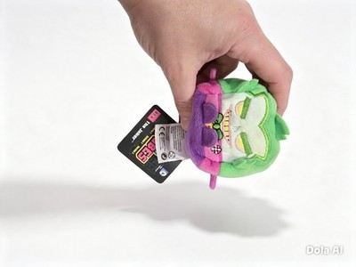 Kawaii Cubes The Joker Plüsch DC Comics Wish Factory Serie 1 Würfel Spielzeug mit Karte