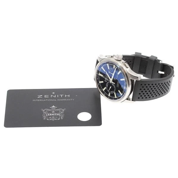 Zenith — Zenith El Primero Pilot 03.2117.4002 42mm SS Black Dial Automatic Watch #C11897