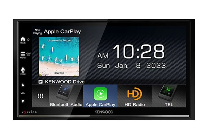 KENWOOD DMX709S eXcelon 6.95" Pantalla Táctil Coche Audio Estéreo con Cable CarPlay Foto 3 de 4