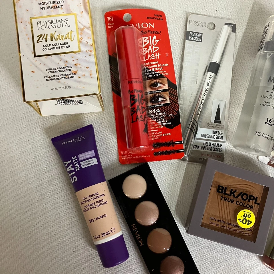 Kit de maquillaje de 10 piezas: base, rímel, imprimación, lápiz labial, delineador de ojos y más Foto 2 de 3