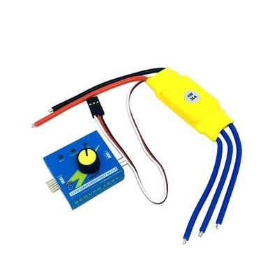 30A bürstenloser Regler für ESC-Motor, 3-Phasen-Gleichstrom, 12 V,