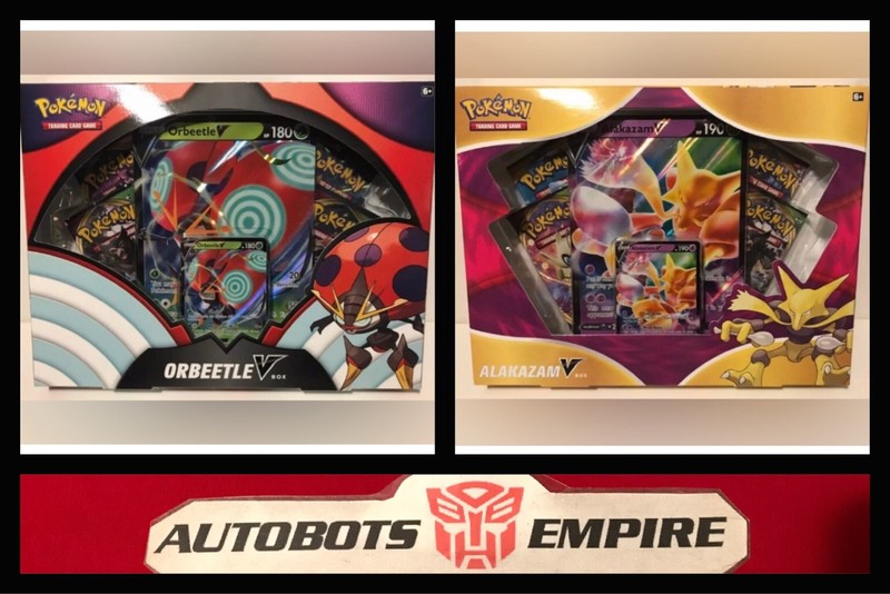 POKEMON ORBEETLE V ALAKAZAM V TCG Cards Elite Pikachu Charizard Fates Ex base X