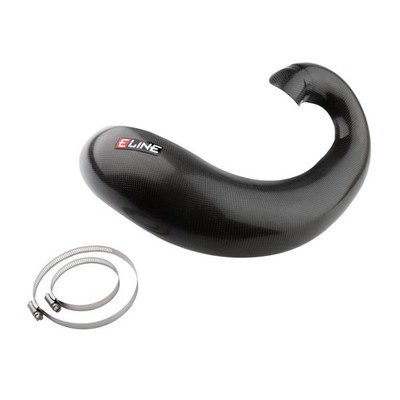 E Line Carbon Fiber Pipe Guard Stock For HUSQVARNA TX 300i 2020-2022