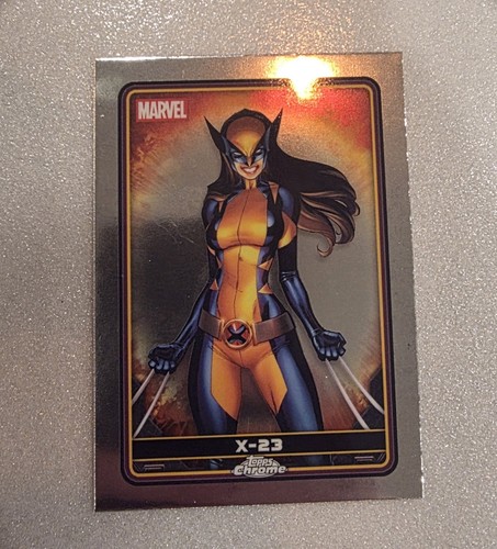 2025 Topps Chrome Deadpool X-23 Laura Kinney #15 Marvel Base Card