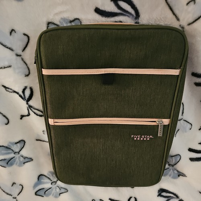 #ad #ad Mead Five Star Zipper 3 Ring Binder Olive Green Excellent Condition $20.00