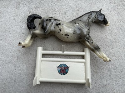 Rare Breyer Peter Stone Sporthorse Horse Glossy Leopard Appaloosa Jumper  Mosai 