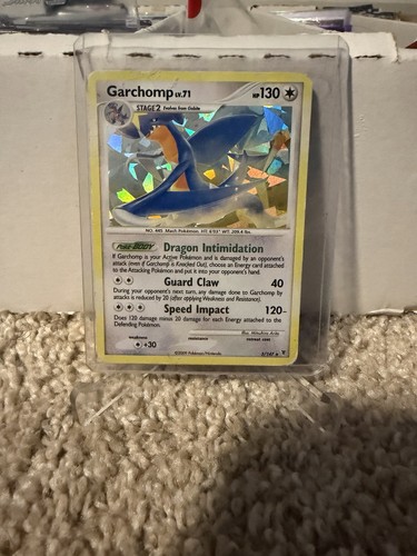 Pokemon Garchomp Holo Rare 5/147 Supreme Victors English 2009 HP 130 Stage 2