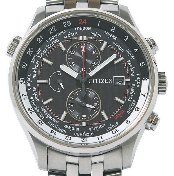 Citizen Collection CA0087-63E Wena 3 Blk Silver St.Steel Citizen Collection CA0087-63E Wena 3 Blk Silver St.Steel