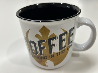 Star Wars ''Coffee Is Strong In This One'' Ceramic Camper Mug | Holds 20 Ounces
