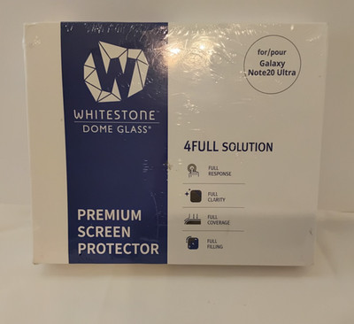 Whitestone Dome Glass Screen Protector for Galaxy Note20 Ultra FREE SHIPPING*NEW