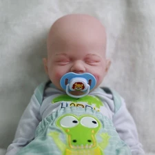 18" Reborn Baby Dolls Girl Handmade Real Life Full Silicone Newborn Doll Gift